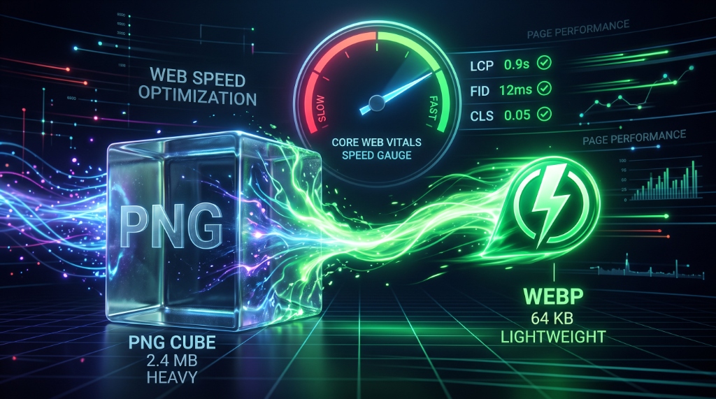 How to Convert Bulk PNG Images to WebP for 3x Faster Website Speed